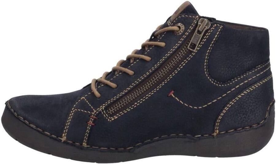 Josef Seibel Veterlaarsjes Fergey 67 Veterschoenen winterlaarzen comfortabele schoen met rits - Foto 6