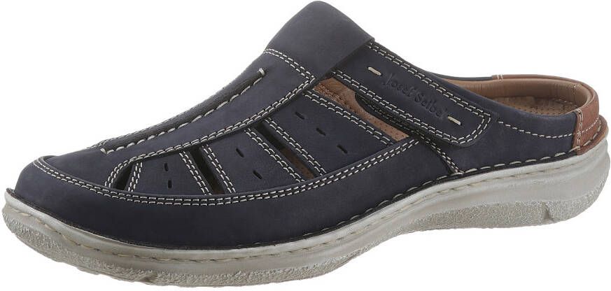 Josef Seibel Clogs ANVERS 76 zomerschoen slippers klittenbandschoen met klittenbandsluiting k-breedte - Foto 4