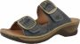 Josef Seibel Catalonia 76 Clog für Damen Blau - Thumbnail 2