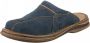 Josef Seibel KLAUS Volwassenen Heren slippers Kleur Blauw - Thumbnail 3