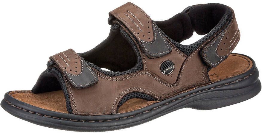 Josef Seibel Sandalen FRANKLIN zomerschoen klittenbandschoen vrijetijdssandaal met contraststiksel - Foto 5