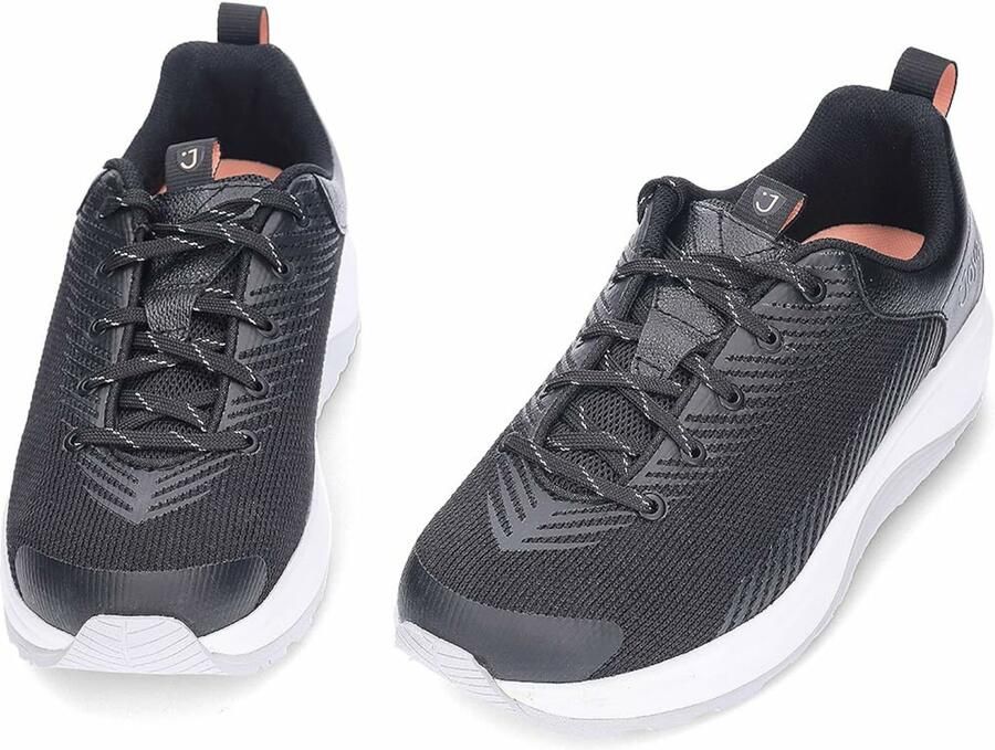 Joya Sneakers laag donkergrijs zwart - Foto 3
