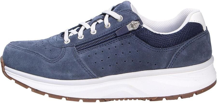 Joya DYNAMO ZIP D. Blue JY054A Blauwe sneaker met schokdempende PU zolen wijdte H - Foto 10
