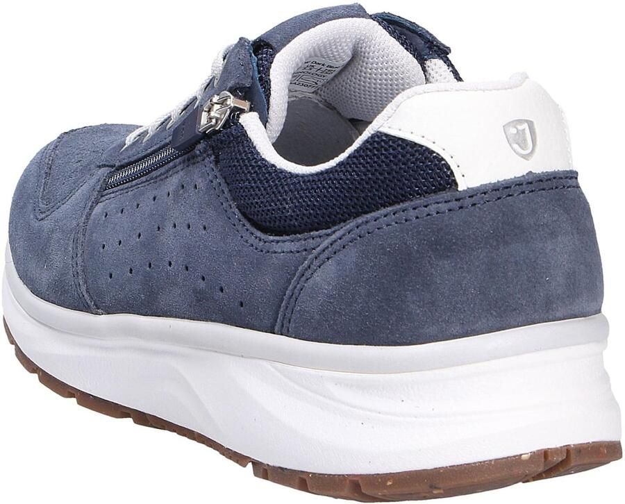 Joya DYNAMO ZIP D. Blue JY054A Blauwe sneaker met schokdempende PU zolen wijdte H - Foto 8
