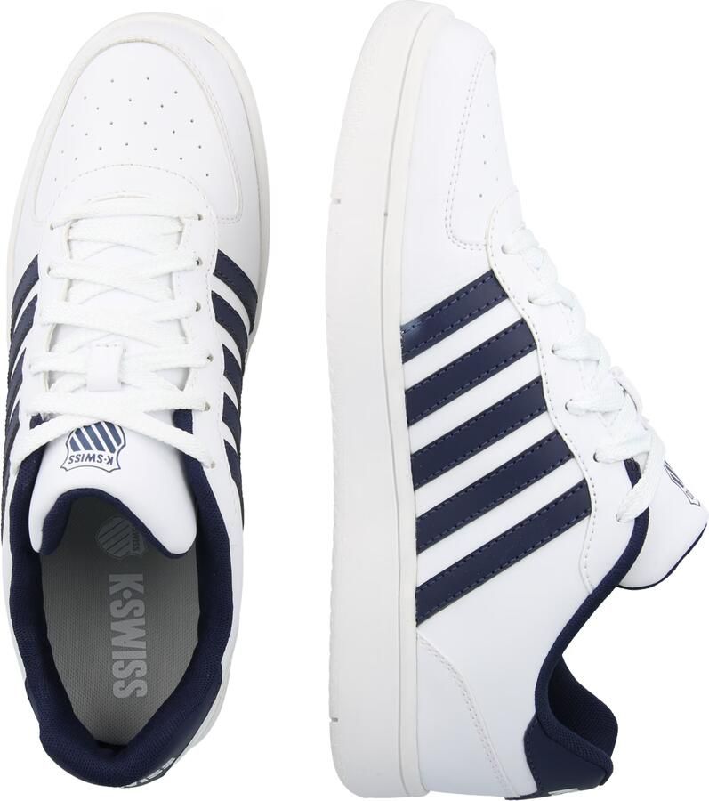 K-Swiss Heren Court Cali Sneaker Vrijetijdsschoen 04777-124-M White Indigo - Foto 3