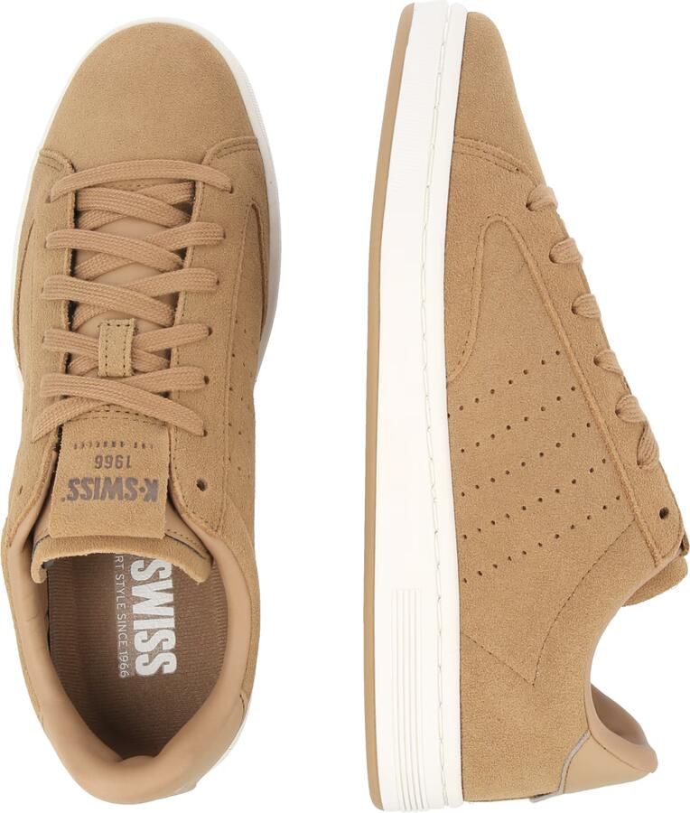 K-Swiss LOZAN KLUB SDE heren sneaker sportschoenen 07262-277-M Indian Tan - Foto 3