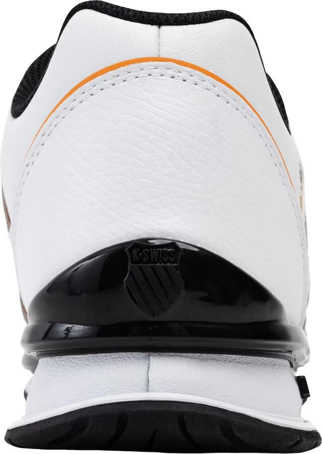 K-Swiss Rinzler heren sneaker sportschoen 01235-185-M White Orange - Foto 2