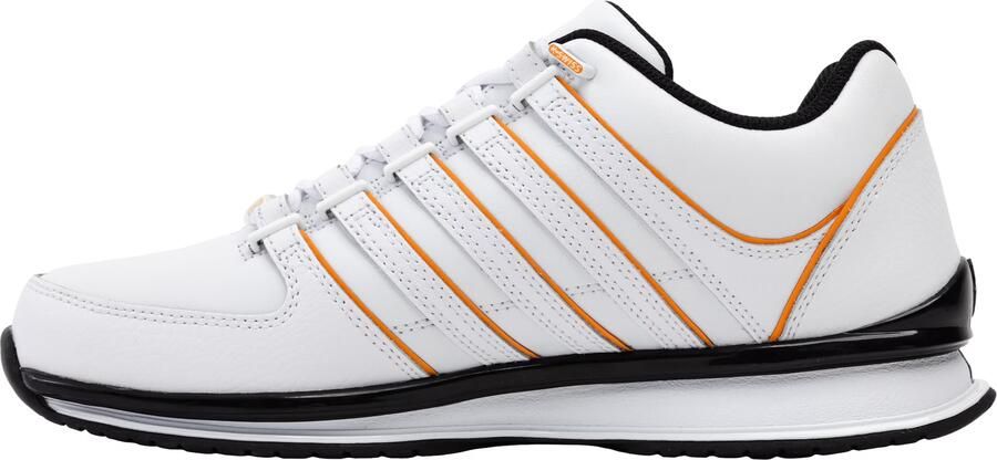 K-Swiss Rinzler heren sneaker sportschoen 01235-185-M White Orange - Foto 4