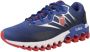 K-Swiss Tubes Sport Heren Sneakers Schoenen Blauw 07924-458-M - Thumbnail 2