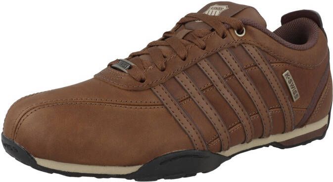 K-Swiss Arvee 1.5 Leather Heren Sneakers Schoenen Leer Bruin 02453-214-M - Foto 3