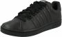 K-Swiss Lozan Leather 2 II Triple Black Heren Sneakers Schoenen Leer Zwart 07943-904-M - Thumbnail 2