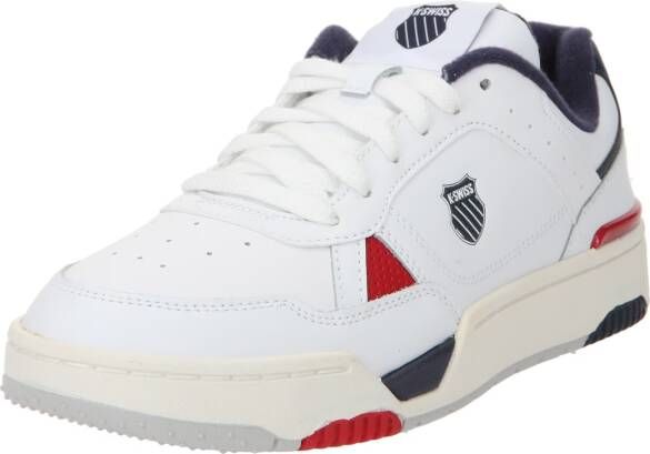 K-Swiss Match Pro leren sneakers wit donkerblauw rood - Foto 2