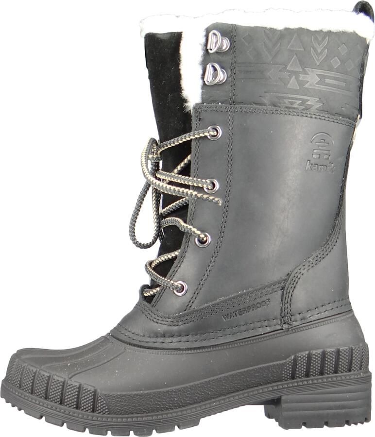 Kamik Snowboots 'Sienna' grijs zwart