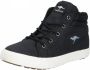 KangaROOS Kavu X high-top kindersneaker unisex zwart gevoerde winterschoenen - Thumbnail 2