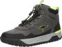 KangaROOS K-NB VIVI RV high-top children's unisex sneakers with warm lining Steel Grey Limetta - Thumbnail 2