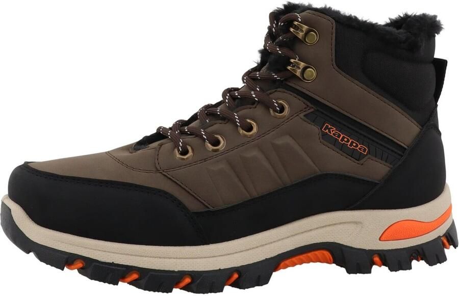 KAPPA Veterboots 'Massimo' mokka zwart