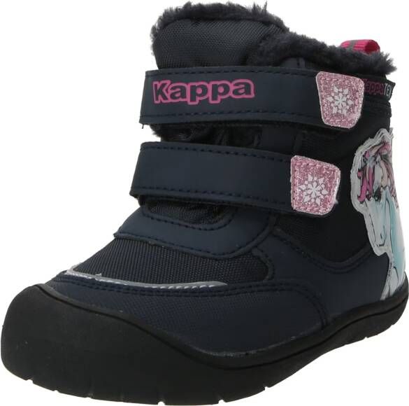 Kappa Schoenen Kinderen Flake Tex Donkerblauw-Roze 280021M - Foto 3
