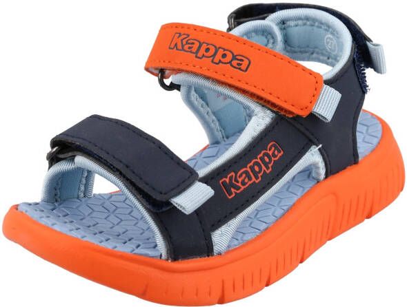 Kappa Bunte Sandalen für Kinder 260886MFK Orange Navy - Foto 2