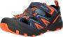 Kappa Reminder K 260682K-6744 voor een jongen Marineblauw Sandalen - Thumbnail 3