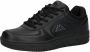 Kappa Bash 242533-1116 Mannen Zwart Sneakers - Thumbnail 7