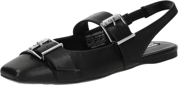 Karl Lagerfeld Ballerina met riempjes