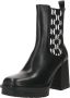 Karl Lagerfeld Enkellaarzen VOYAGE VI Monogram Gore Boot - Thumbnail 2