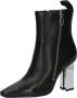 Karl Lagerfeld Boots & laarzen Kl Tower Midi Zip Boot in zwart - Thumbnail 1