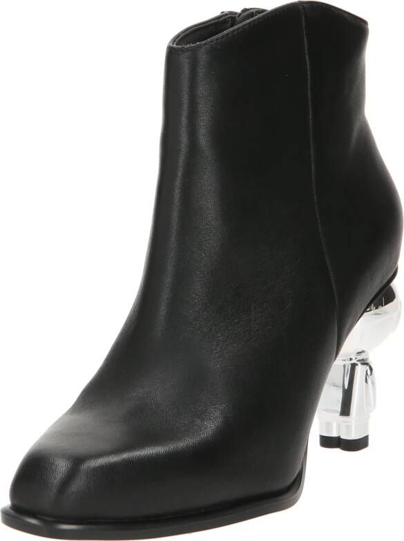 Karl Lagerfeld Boots & laarzen Ikon Heel Short Zip Boot in zwart