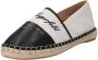 Karl Lagerfeld Canvas Instap Schoenen Wit Zwart Multicolor Dames - Thumbnail 1