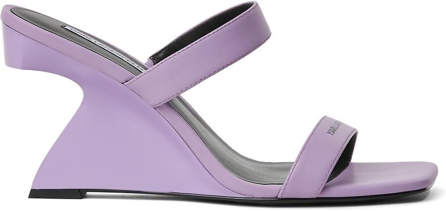 KARL LAGERFELD JEANS Muiltjes 'Waverly Wedges' lila - Foto 6