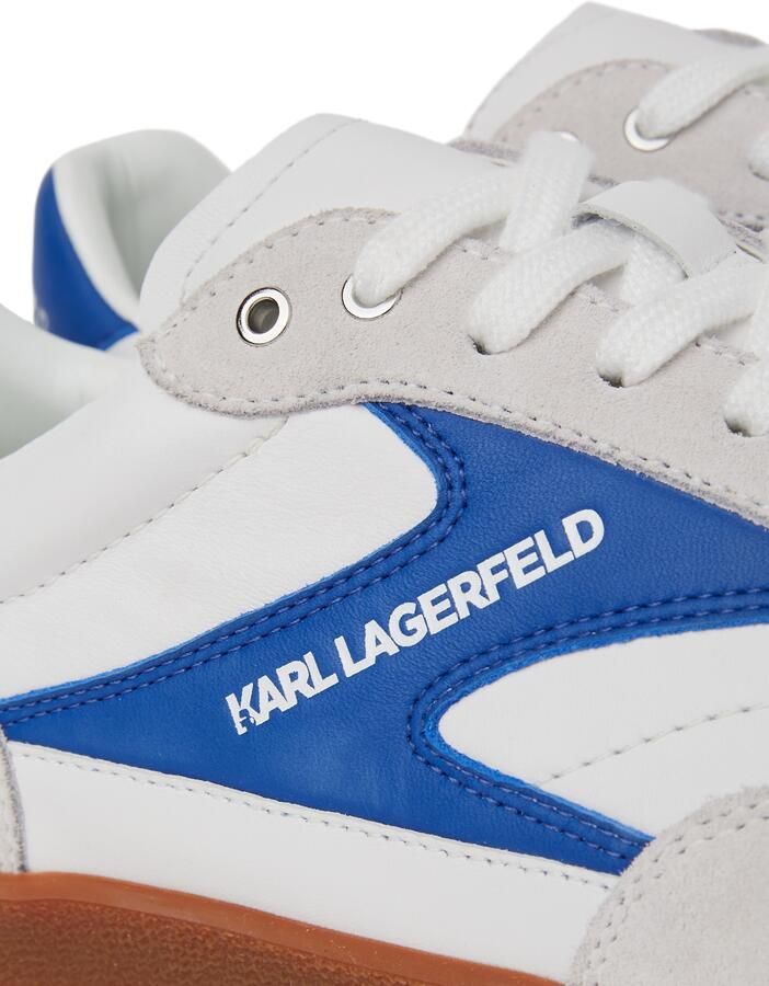 KARL LAGERFELD JEANS Sneakers laag blauw wit - Foto 2
