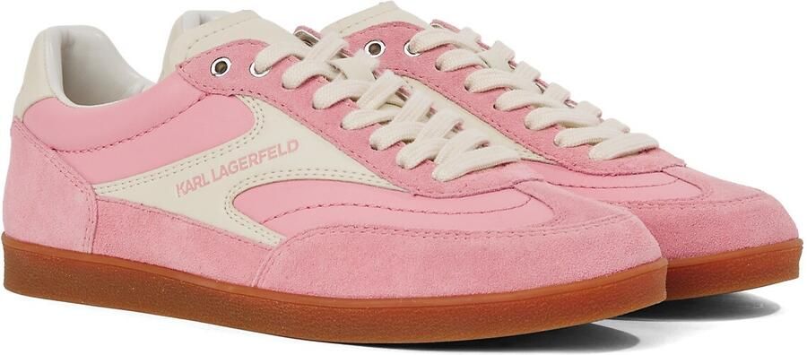 KARL LAGERFELD JEANS Sneakers laag 'Kandidate' lichtroze knalrood wit - Foto 5
