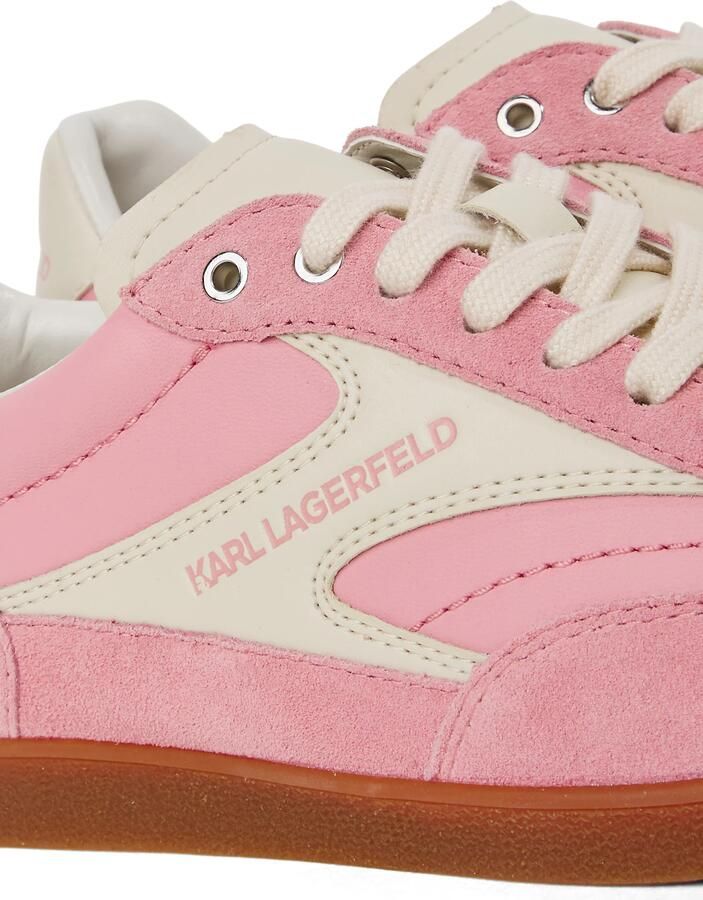 KARL LAGERFELD JEANS Sneakers laag 'Kandidate' lichtroze knalrood wit - Foto 2