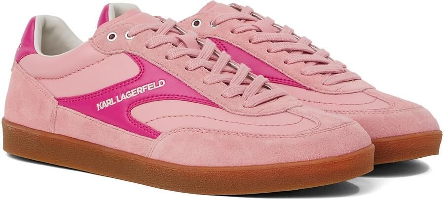 KARL LAGERFELD JEANS Sneakers laag 'Kandidate' pink lichtroze wit - Foto 4