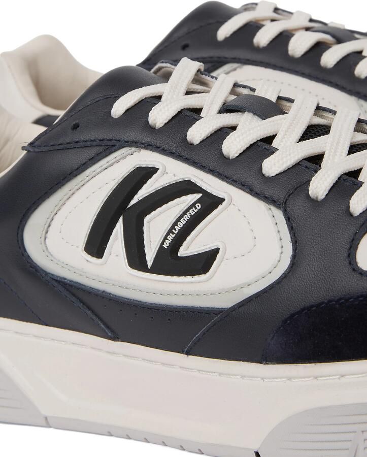 KARL LAGERFELD JEANS Sneakers laag marine wit - Foto 2