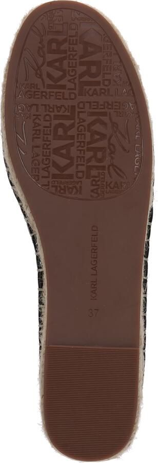 Karl Lagerfeld Espadrilles 'KAMINI' zwart - Foto 4