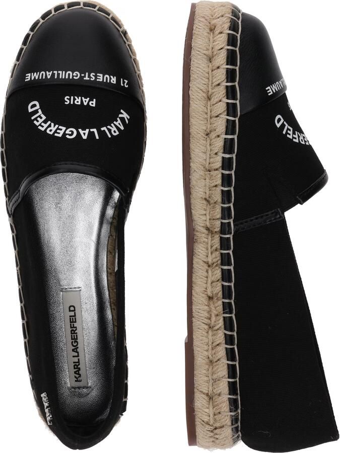 Karl Lagerfeld Espadrilles 'KAMINI' zwart - Foto 3