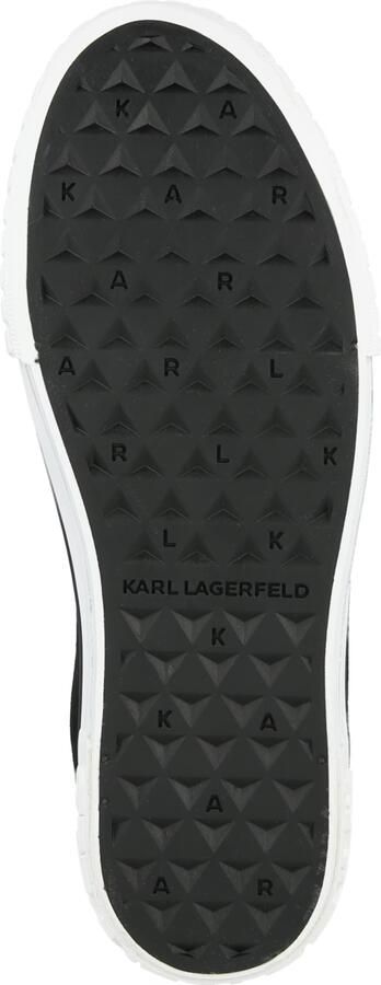 Karl Lagerfeld Sneakers hoog 'KAMPUS MAX' rood zwart wit - Foto 3