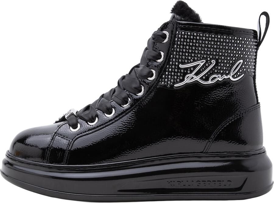Karl Lagerfeld Sneakers hoog zwart