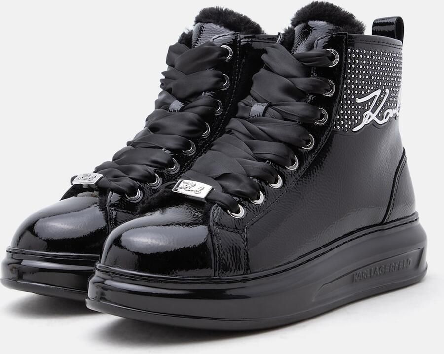 Karl Lagerfeld Sneakers hoog zwart - Foto 2