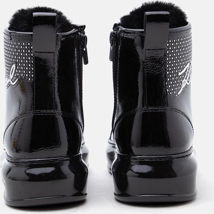 Karl Lagerfeld Sneakers hoog zwart - Foto 3