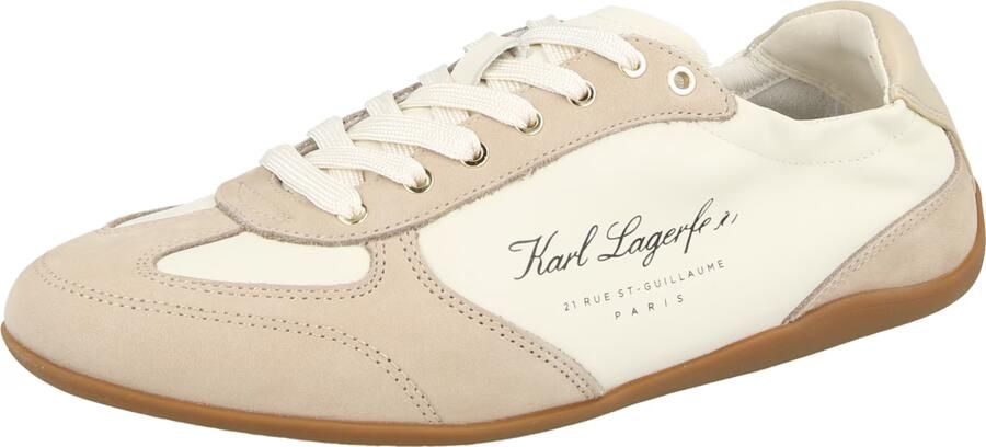 Karl Lagerfeld Sneakers laag 'ALTIA' camel lichtbeige zwart