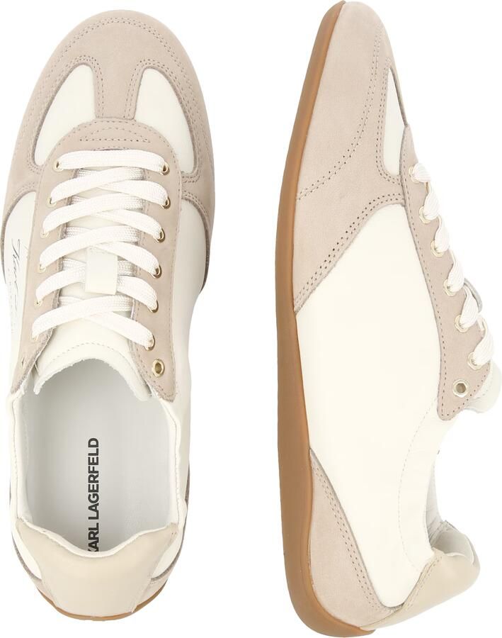 Karl Lagerfeld Sneakers laag 'ALTIA' camel lichtbeige zwart - Foto 2