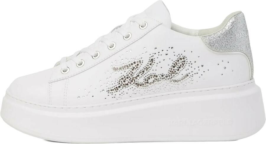 Karl Lagerfeld Sneakers laag 'Anakapri' zilver wit - Foto 3