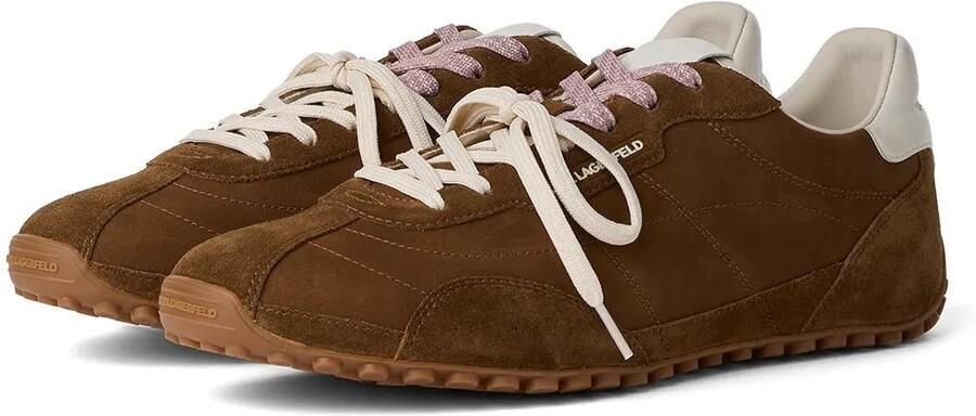 Karl Lagerfeld Sneakers laag 'Astra' crème lichtbeige bruin oudroze - Foto 7