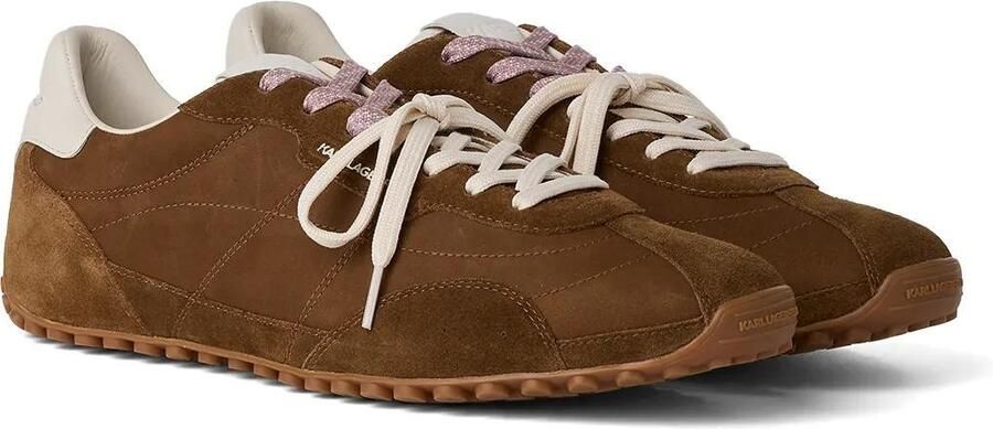 Karl Lagerfeld Sneakers laag 'Astra' crème lichtbeige bruin oudroze - Foto 2