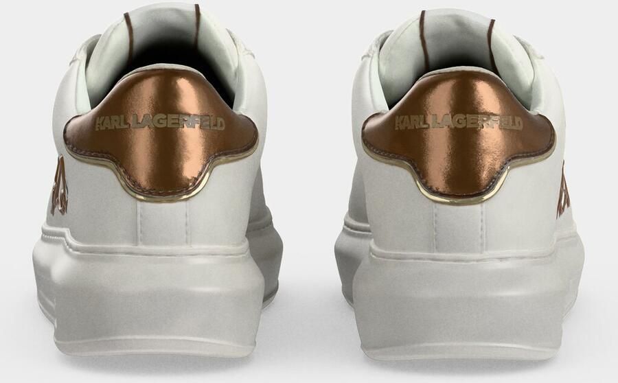 Karl Lagerfeld Sneakers laag brons zwart wit - Foto 3