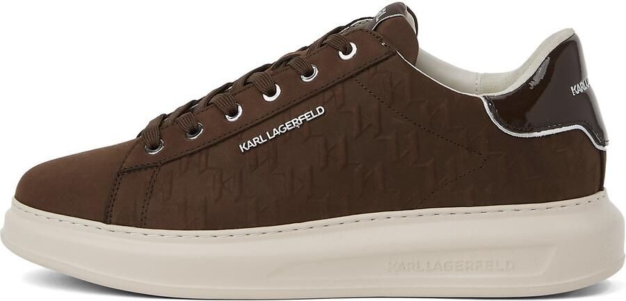 Karl Lagerfeld Lage Sneakers KAPRI MENS Monogram Emboss Lo - Foto 2