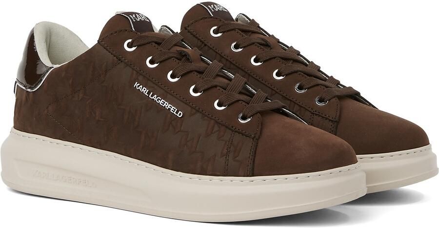 Karl Lagerfeld Lage Sneakers KAPRI MENS Monogram Emboss Lo - Foto 5