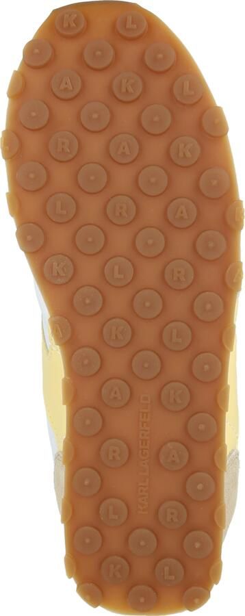 Karl Lagerfeld Sneakers laag camel geel wit - Foto 3